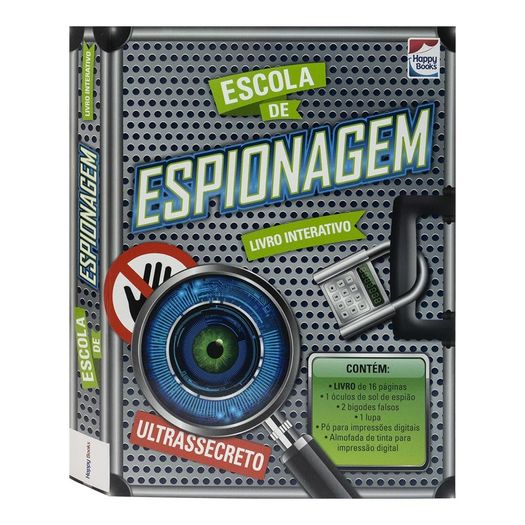 livro interativo: escola de espionagem
