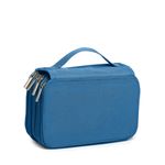 estojo box com alça 4 zíper bak pak diversas cores