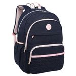 mochila com alça kika tipo jeans diversas cores