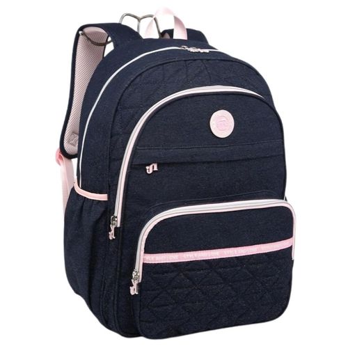 mochila com alça kika tipo jeans diversas cores