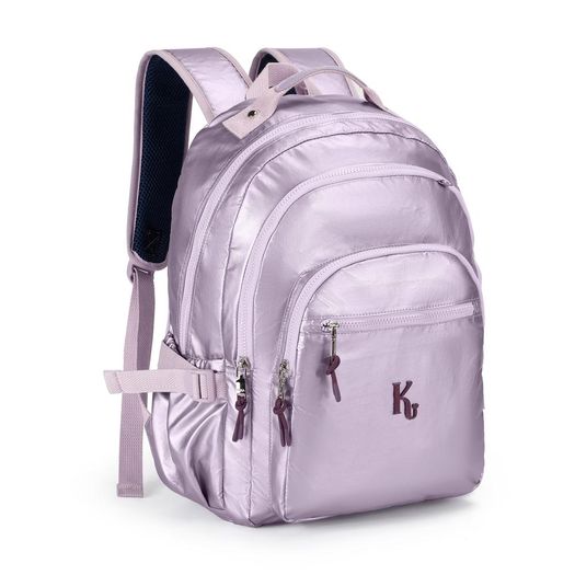 mochila com alça kika metalizada diversas cores