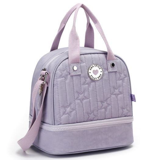 bolsa térmica kika com alça estrela feminino