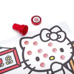 carimbo hello kitty 4 unidades + 3 desenhos