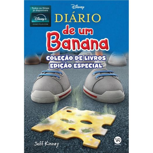 box diário de um banana - edição especial disney