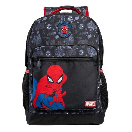 mochila com alça spider-man