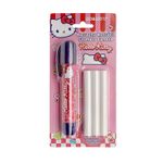 borracha retrátil hello kitty com refil