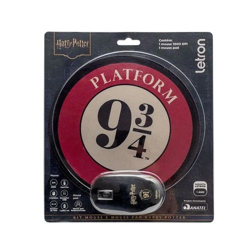 kit mouse + mouse pad harry potter