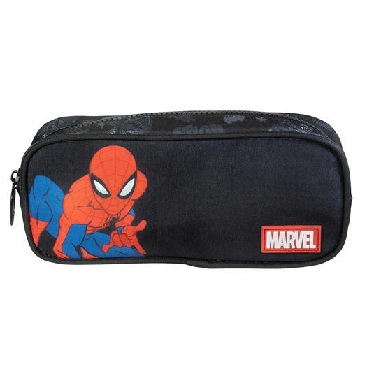 estojo simples spider-man college estojo simples spider-man college