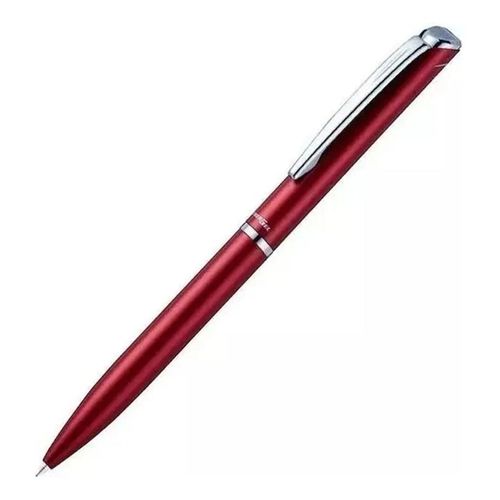 caneta gel 0,7mm energel luxo high class vermelho