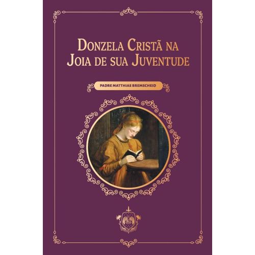 donzela cristã na joia de sua juventude