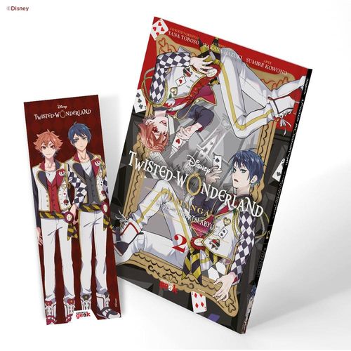 disney twisted-wonderland: o mangá - livro de heartslabyul vol 2