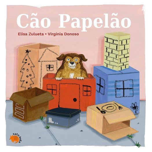 cão papelão cão papelão