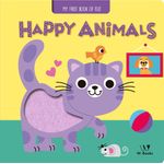 happy animals - felt book