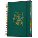 meu plano perfeito - planner sem data - capa dura tecido verde 2026