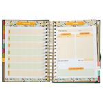 meu plano perfeito - planner sem data - capa dura tecido verde 2026