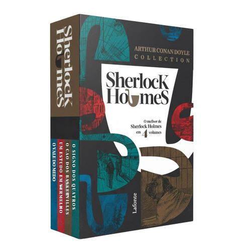 box sherlock holmes - 4 volumes