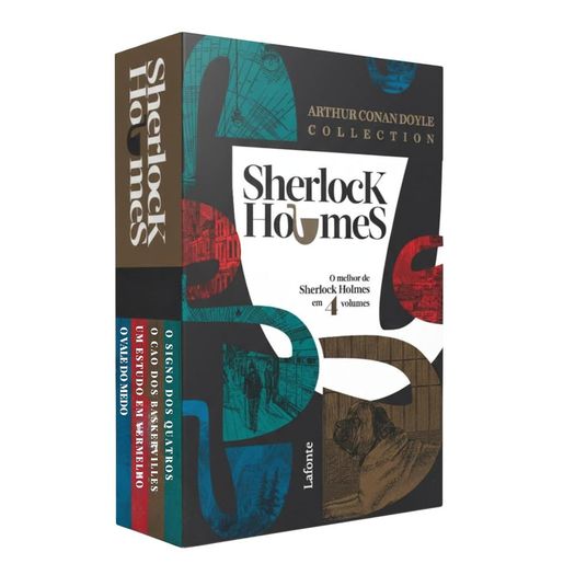 box sherlock holmes - 4 volumes box sherlock holmes - 4 volumes