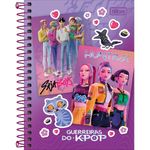 caderneta-espiral-guerreiras-do-k-pop