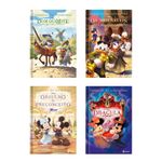 box clássicos da literatura disney - 4 livros