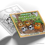 star wars: aventuras pela galáxia - livro de colorir