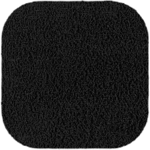 eva 40x48cm atoalhado preto ibel blister