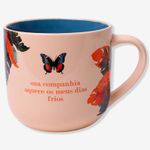 caneca 350ml mãe com infusor de chá