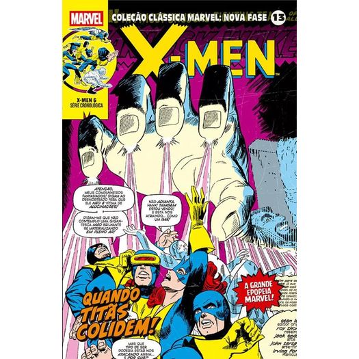 coleção clássica marvel: nova fase 13 - x-men coleção clássica marvel: nova fase 13 - x-men