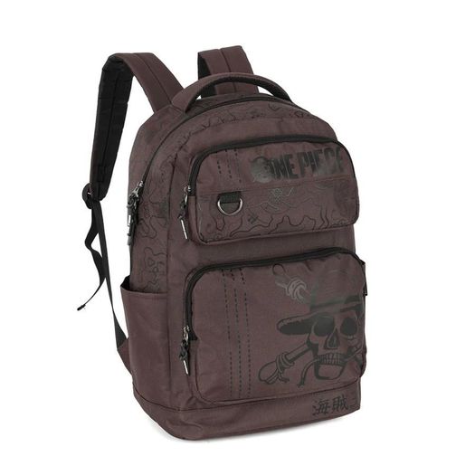 mochila com alça one piece marrom