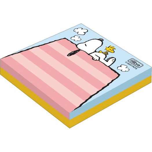 bloco adesivo tili notes 50 folhas snoopy bloco adesivo tili notes 50 folhas snoopy