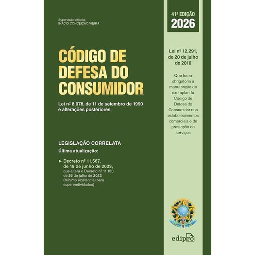 código de defesa do consumidor - 2026 código de defesa do consumidor - 2026