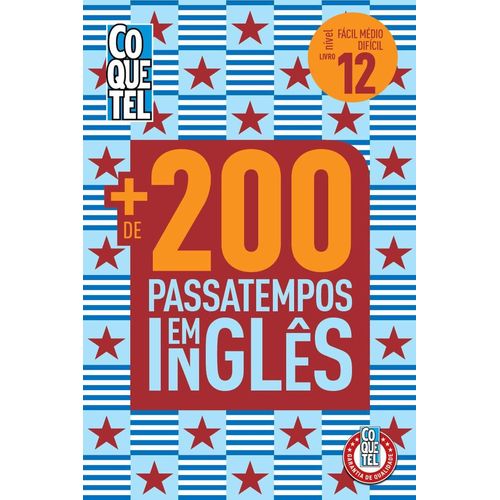 mais de 200 passatempos em inglês - fácil médio difícil 12