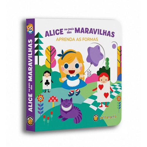 alice no país das maravilhas - aprenda as formas