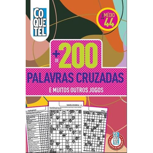 mais de 200 palavras cruzadas - nível médio - livro 44