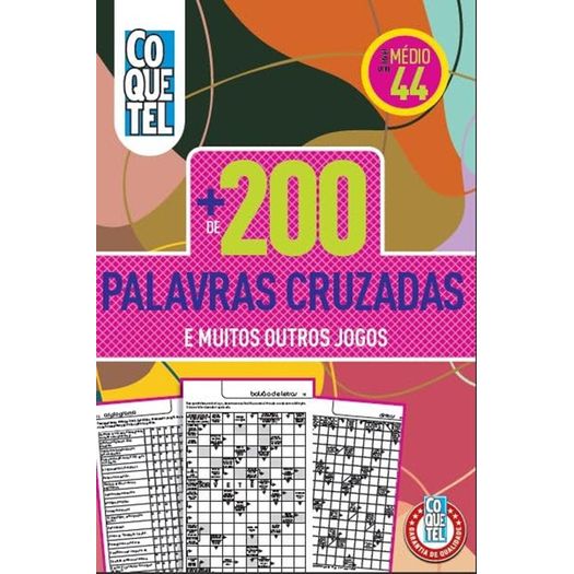 mais de 200 palavras cruzadas - nível médio - livro 44 mais de 200 palavras cruzadas - nível médio - livro 44
