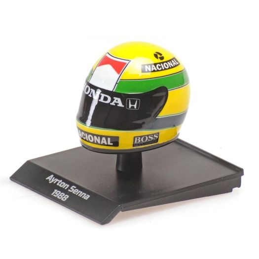 capacete-ayrton-senna-1988-1-10---minichamps capacete-ayrton-senna-1988-1-10---minichamps