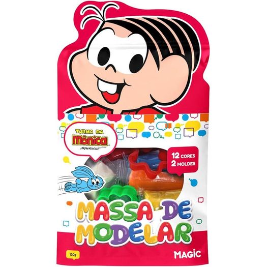 massa de modelar mônica 120g massa de modelar mônica 120g