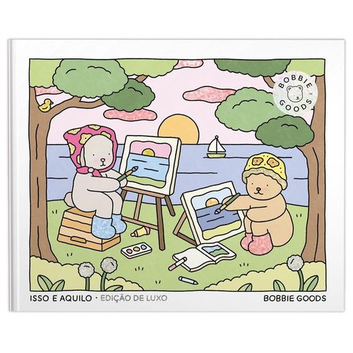 isso e aquilo - livro de colorir oficial bobbie goods - capa dura