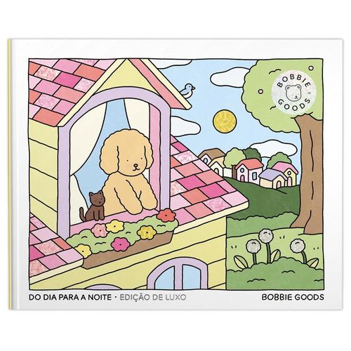 do dia para a noite - livro de colorir oficial bobbie goods - capa dura