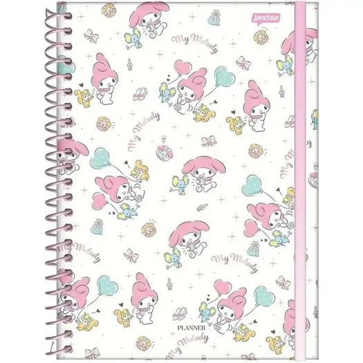 agenda planner permanente capa dura my melody espiral agenda planner permanente capa dura my melody espiral