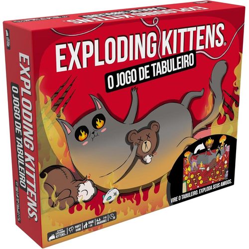 exploding kittens - o jogo de tabuleiro - galapagos