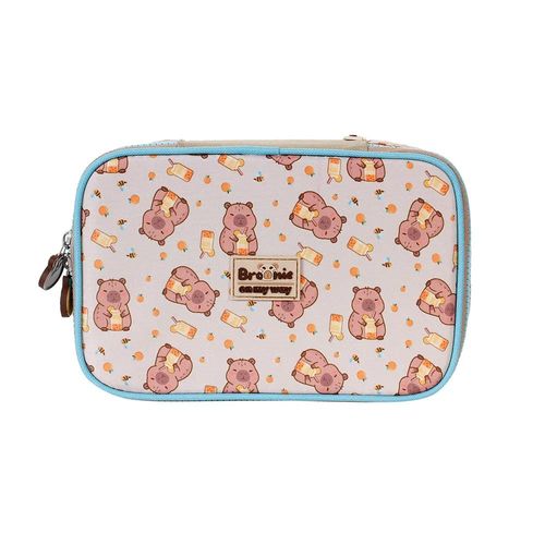 estojo box capivara brownie