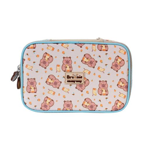 estojo box capivara brownie estojo box capivara brownie