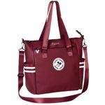 bolsa com alça totebag mickey vinho g
