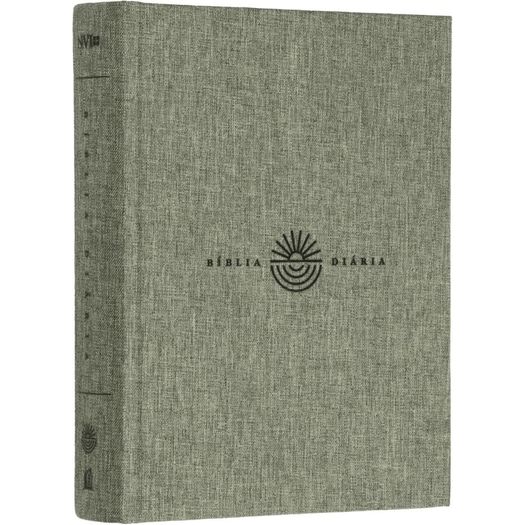 bíblia diária nvi - capa dura cinza