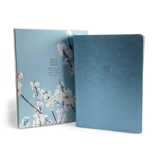 bíblia de estudo para toda mulher (nvt) - capa azul bíblia de estudo para toda mulher (nvt) - capa azul