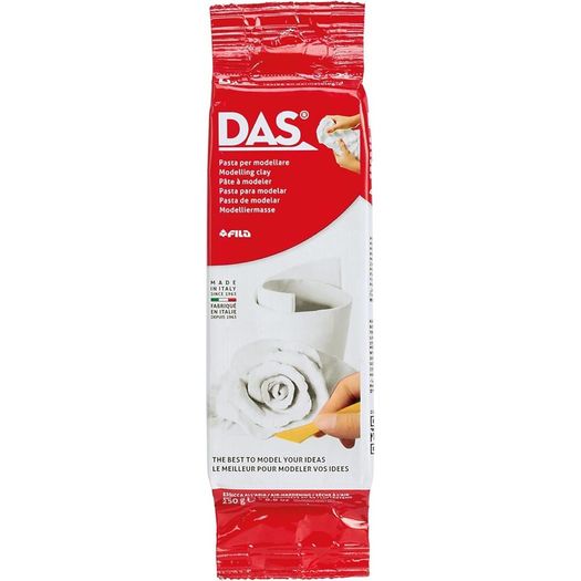 massa para modelar cerâmica fria 250g branco massa para modelar cerâmica fria 250g branco