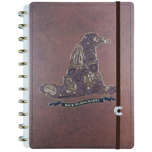 caderno inteligente grande 80 folhas harry potter chapéu seletor caderno inteligente grande 80 folhas harry potter chapéu seletor