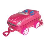 mochila com rodinha barbie conversível