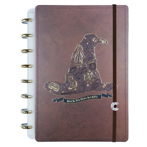 caderno inteligente a5 harry potter chapéu seletor