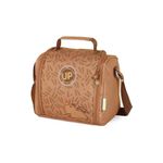 lancheira capivara marrom